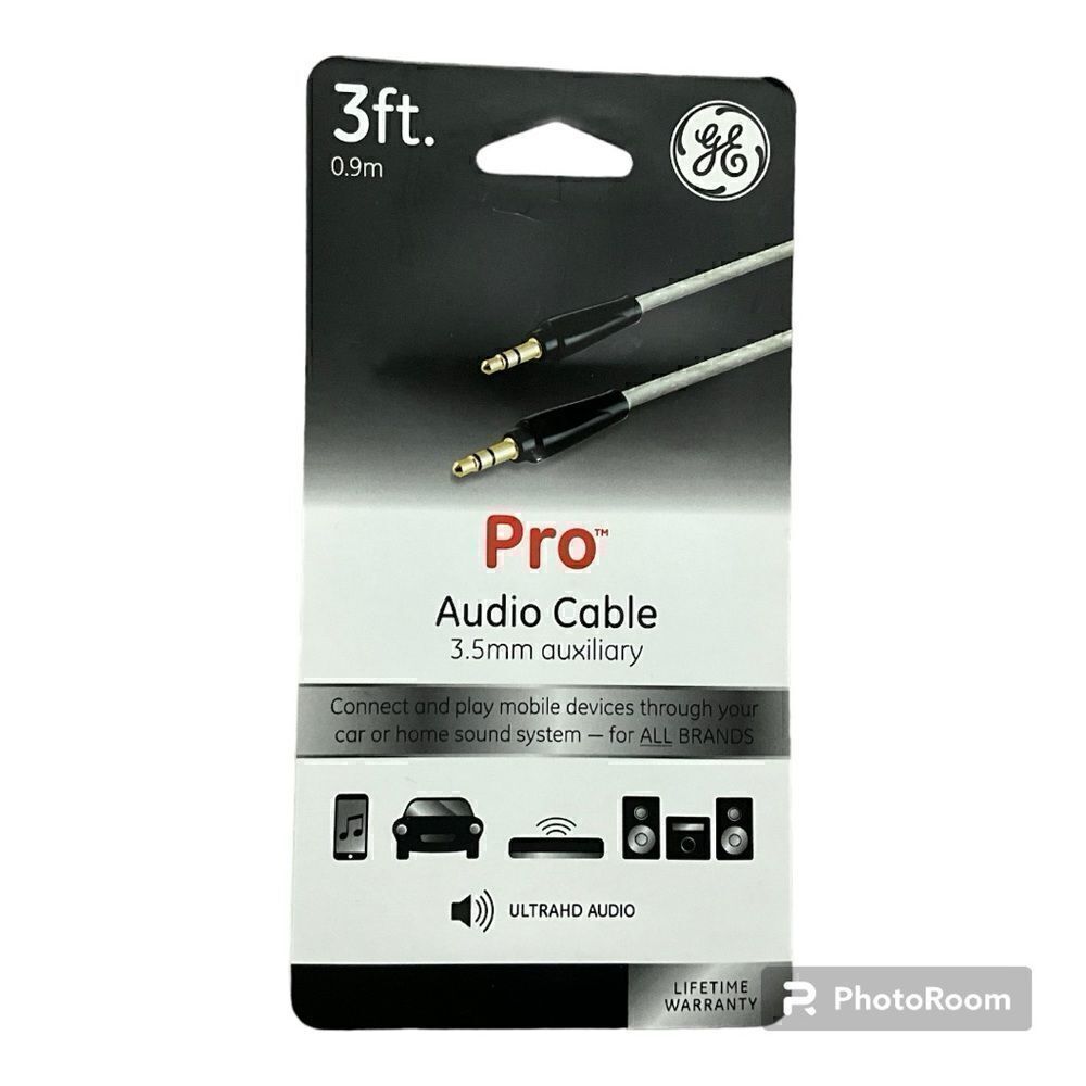 Pro Audio Cable 3.5mm auxiliary NWOT